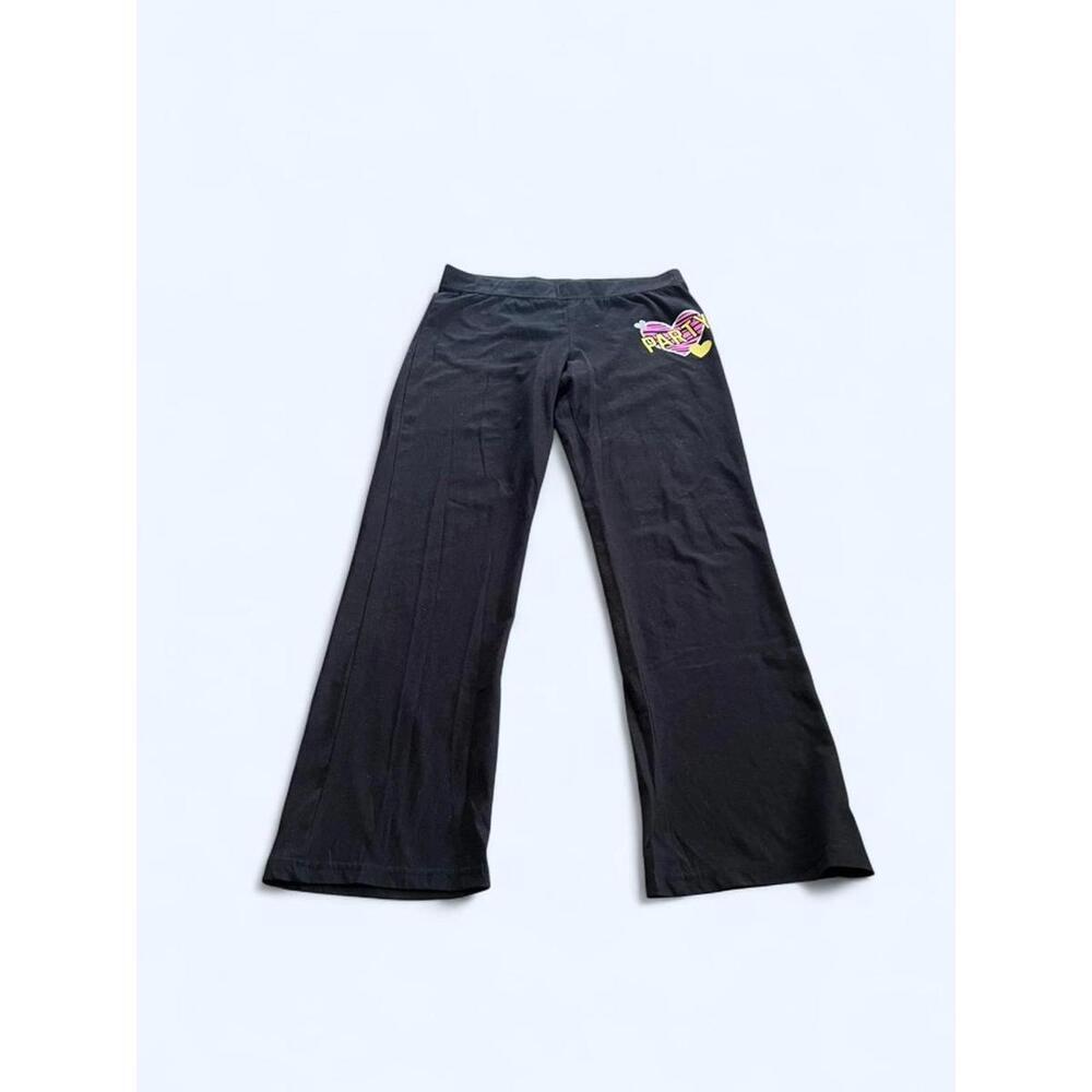 💗 Y2K heart graphic low rise lounge pants Size: Medium - Picture 3 of 8